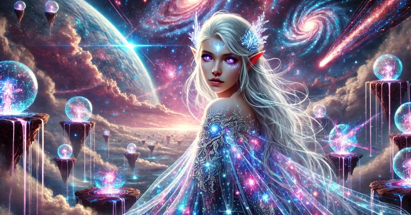 Kosmos AI Art Elf: The Perfect Fusion of Fantasy and Cosmic Aesthetics