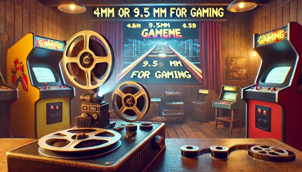 4mm or 9.5 mm for Gaming: From Film Projection to Digital Games