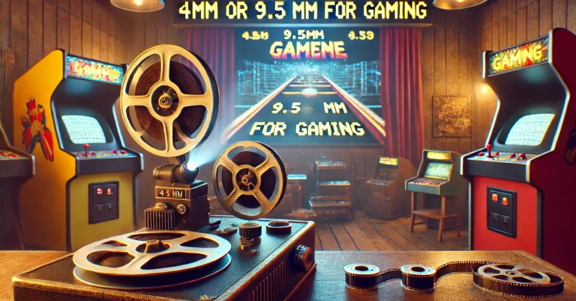 4mm or 9.5 mm for Gaming: From Film Projection to Digital Games