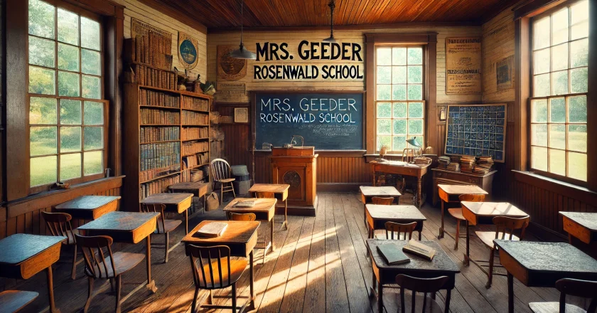 Mrs. Geeder Rosenwald School: A Historic Landmark in African American Education