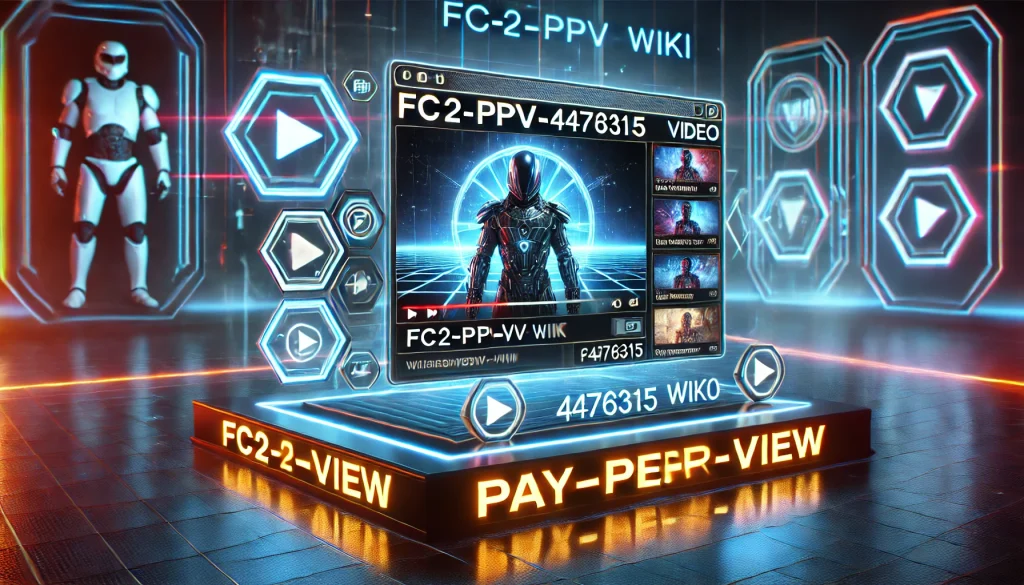 fc2-ppv-4476315 Wiki: Why This Exclusive Video Is Gaining Popularity