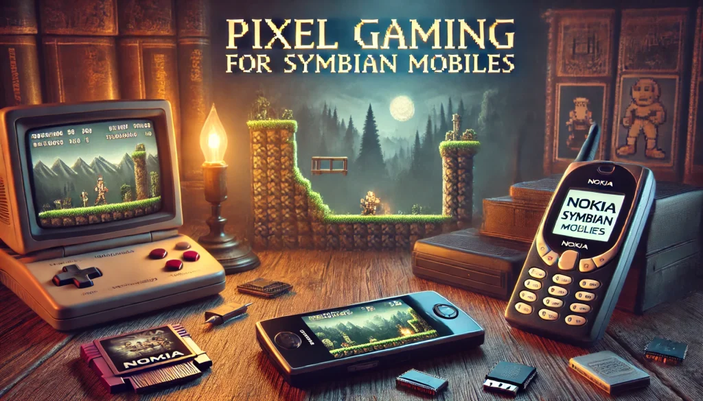 pixel gaming for symbian mobiles