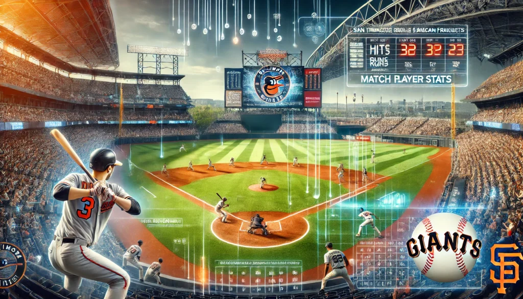 Baltimore Orioles vs San Francisco Giants Match Player Stats